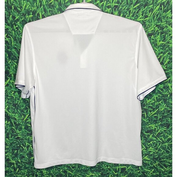 Florida Gators UF Short Sleeve Antigua White Stretch Polo Shirt Mens XXL - Picture 3 of 4